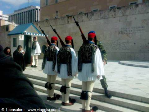 Changing of the guard at the Parliament