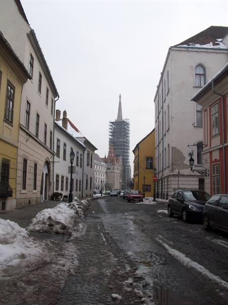 the bell tower of Matthias Church