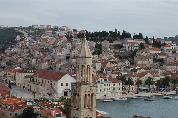 HVAR FROM THE CASTLE 