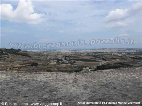 Malta - Panorama of Valletta from the walls of Mdina