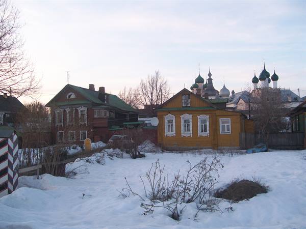 Rostov Veliky, typical houses