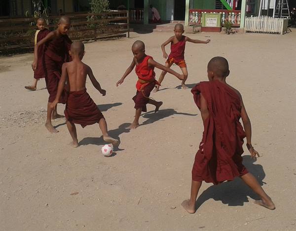 Football in the Monastery