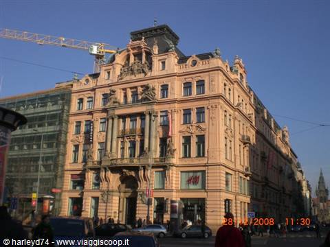 façade of a building in the centre