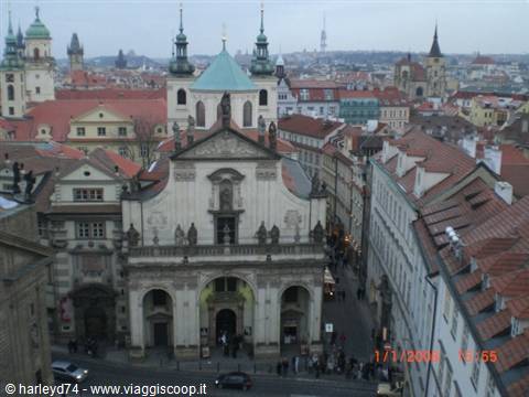 view from the Charles Bridge tower 3