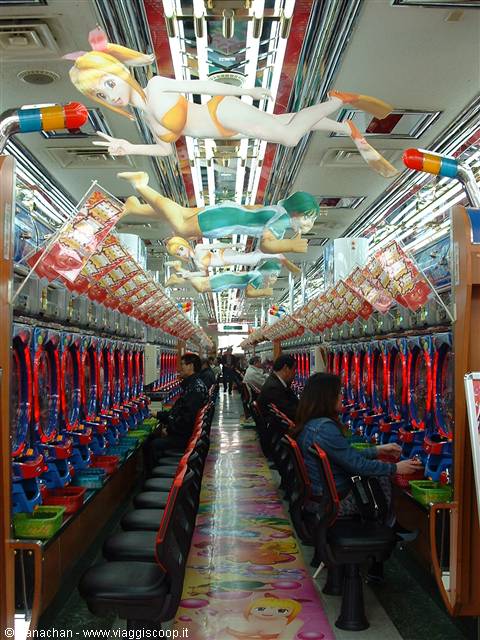 a half-empty pachinko...but only because it's still early...