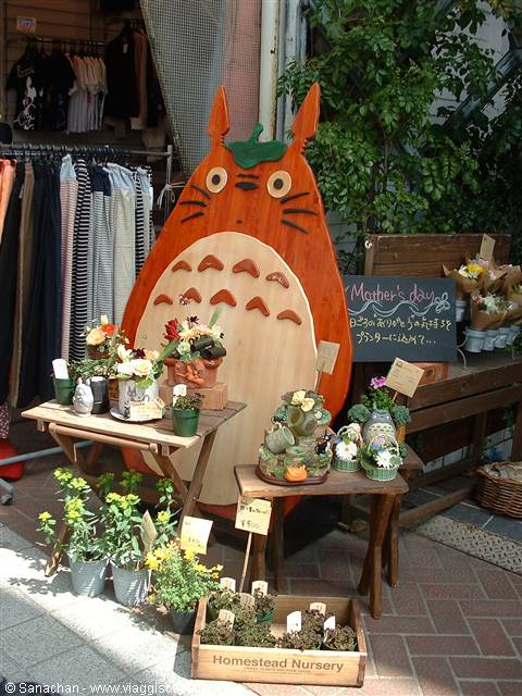 meeting Totoro on the streets of Kamakura...