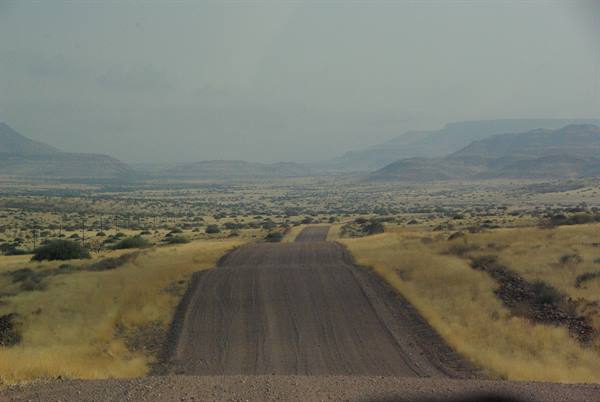Towards the north...