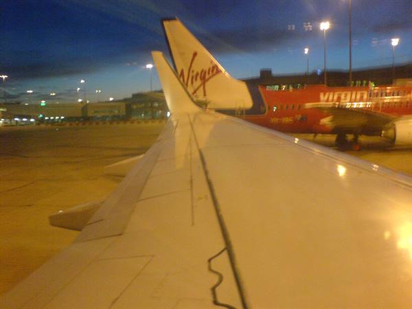 from Perth to Adelaide with Virgin Blue