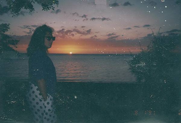 sunset in Noumea