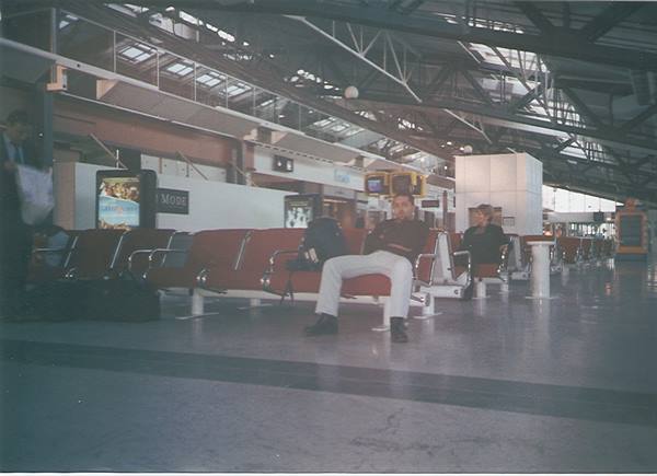 nicola at Nice airport