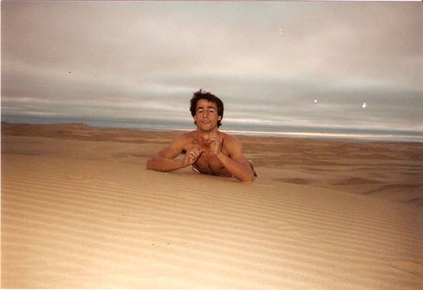 On the dunes of Walvis Bay