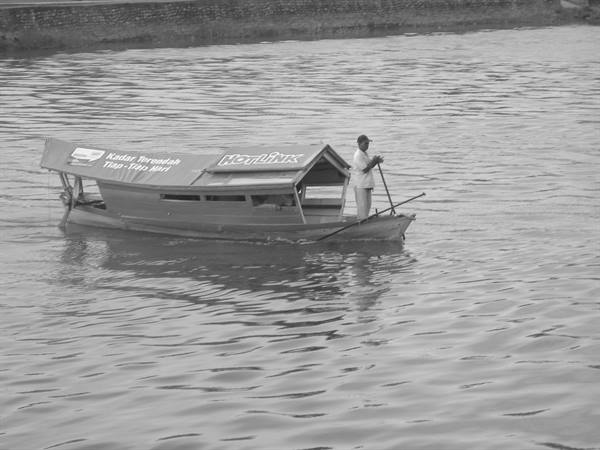 Taxi boat in Kuching