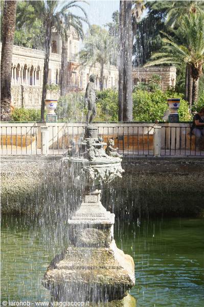 Real Alcazar gardens Seville