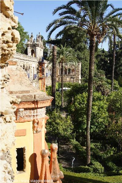 Real Alcazar gardens Seville