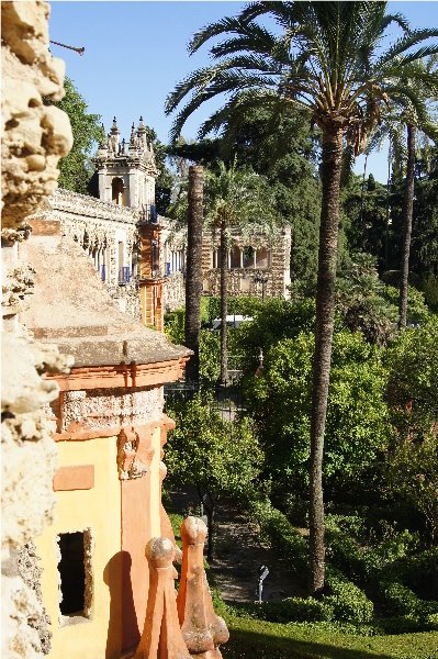 Real Alcazar gardens Seville