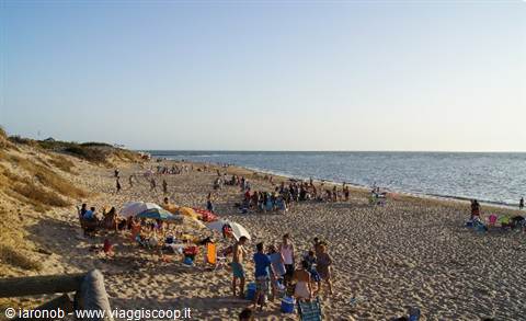 Roda coast beach