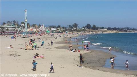Santa Cruz beach and boardwalk