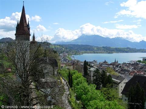 Lucerne - from above the walls