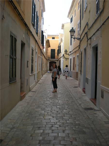 little street of Ciutadella