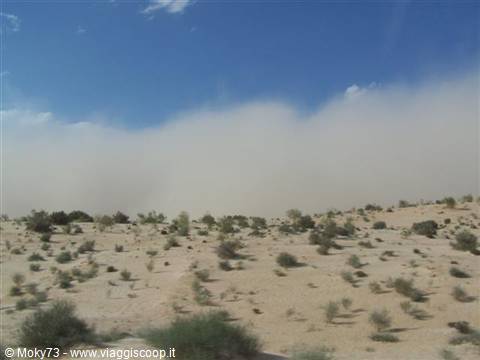 Sandstorm approaching
