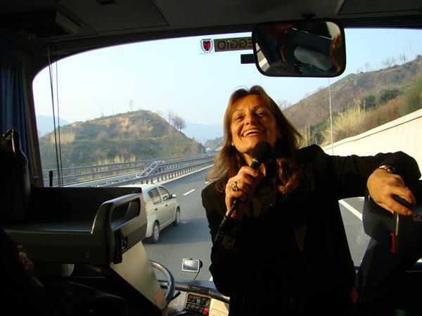 A tour guide...