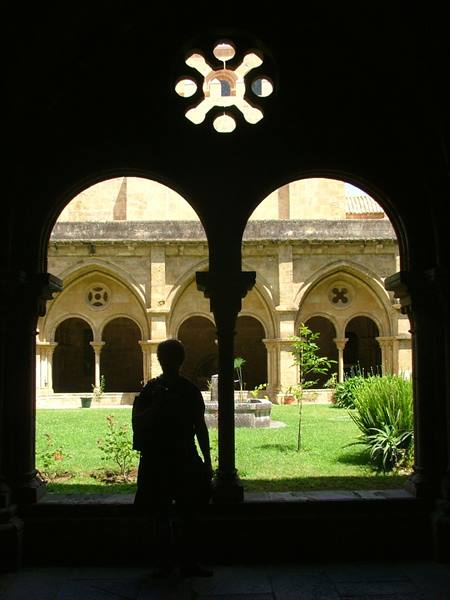 Coimbra, cloister of the Sé Nova