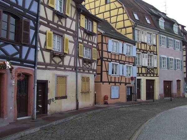 COLMAR - Typical half-timbered houses