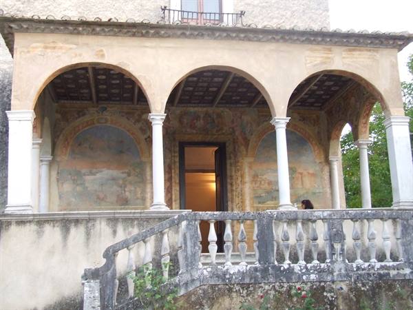PADULA - Painted cloister
