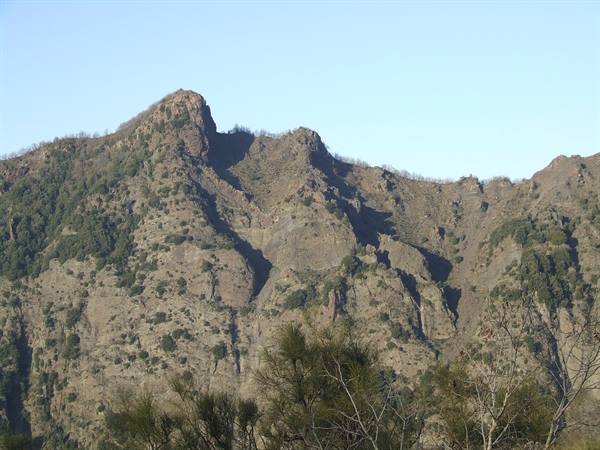 VESUVIUS - View from the volcano's cone