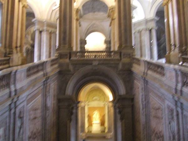 ROYAL PALACE OF CASERTA - Entrance Staircase