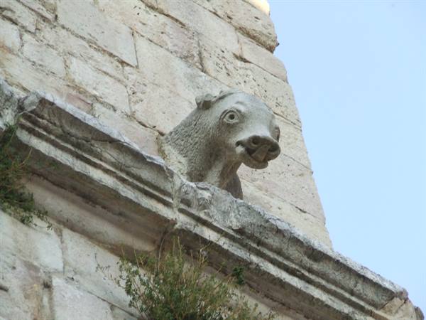 GOLETO ABBEY - Detail of Febronia's Tower