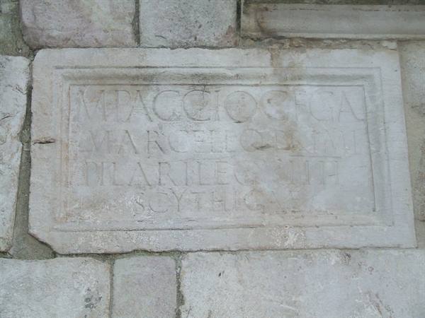 GOLETO ABBEY - Homage to the Roman Consul M. Paccius