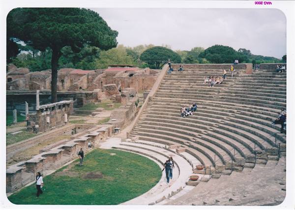 OSTIA EXCAVATIONS : Theatre