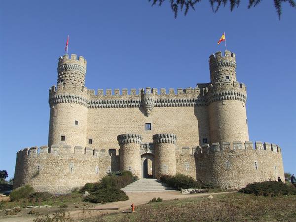 MANZANARES el REAL : Castle