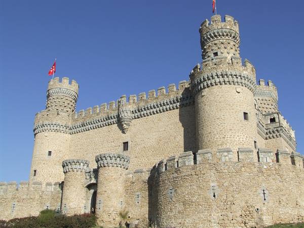 MANZANARES el REAL : Castle