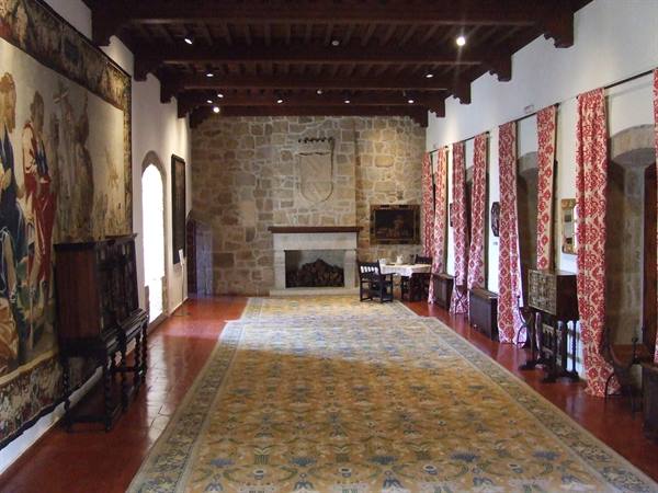MANZANARES el REAL : Interior of the Castle