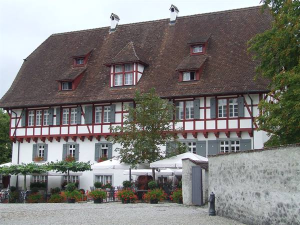 BRUGG - Typical half-timbered farmhouse