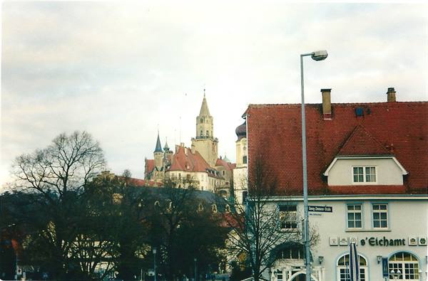 SIGMARINGEN - Panorama with the castle