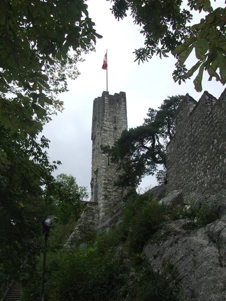 BADEN - Medieval fortress