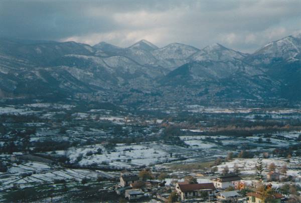 BAGNOLI IRPINO - Panorama of the Calore Valley
