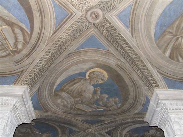 ACERENZA - Crypt of the Cathedral : ceiling