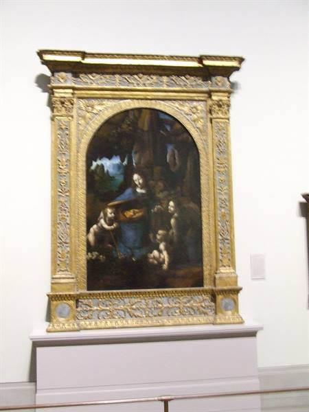 LONDON- Leonardo da Vinci: The Virgin of the Rocks at the National Gallery