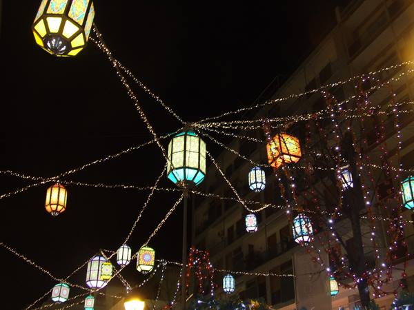SALERNO - Christmas lights