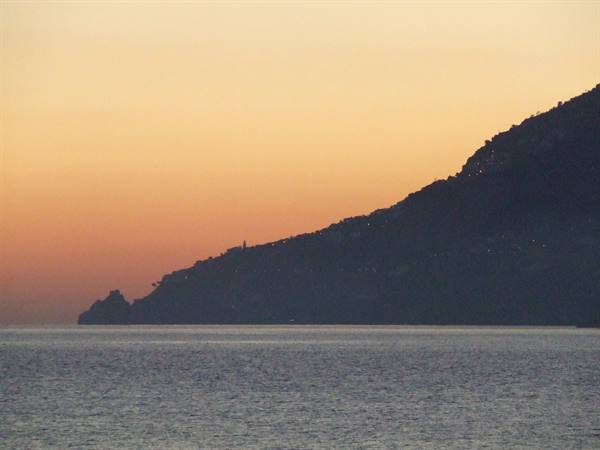 SUNSET ON THE COAST