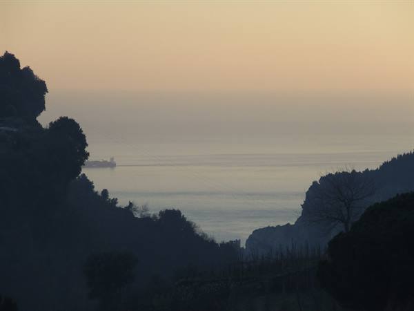 SUNSET ON THE COAST