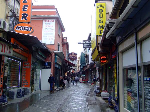 ISTANBUL - A street in the centre