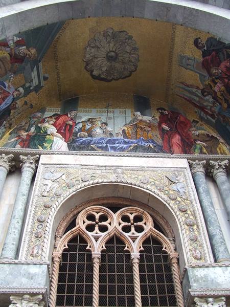 VENICE -Detail of St Mark's Basilica