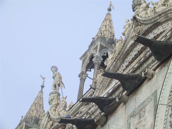 VENICE -Detail of St Mark's Basilica