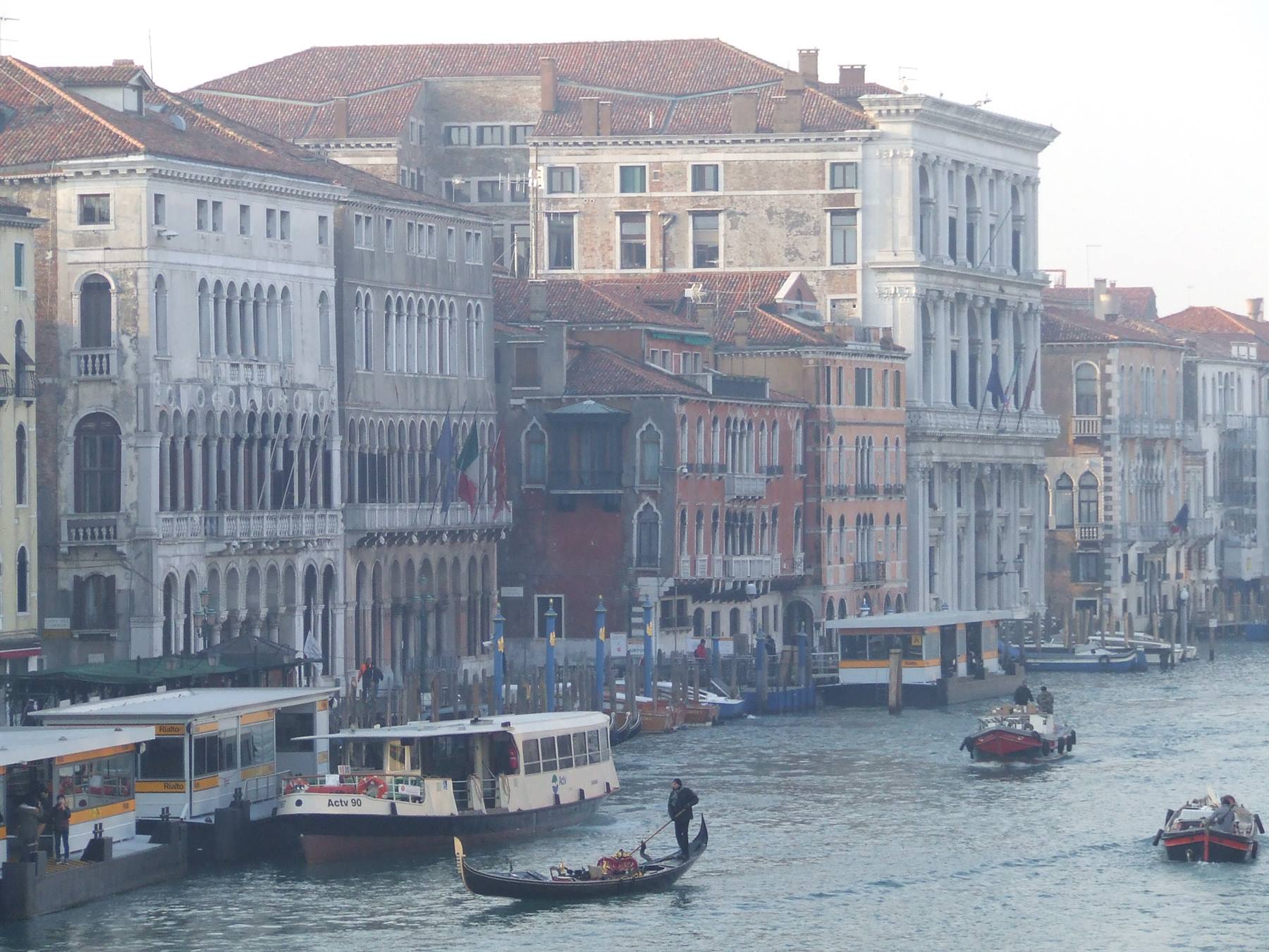 VENEZIA - Il Canal Grande dal Ponte di Rialto