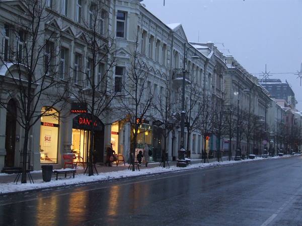 Vilnius - City centre street